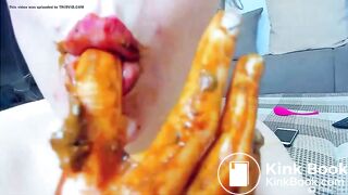 Beautiful Slut Does Dirty Anal and Tastes