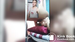 Cute str8 guy feed me poop cream ????