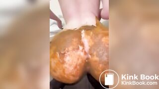 Poop-covered ass dancing.