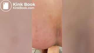 Shitting masturbation