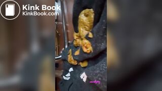 Ebony rosebud prolapse scat