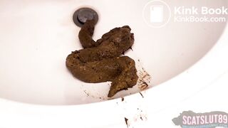 Quietly Shitting in the Sink Before Roommate Wakes