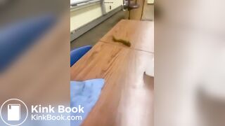 Horny Student Shits After Class