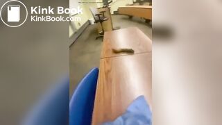 Horny Student Shits After Class