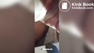 Freak Ebony Twerks Then Pushes Out A Log