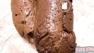 Thick Trans Girl Moans and Shits