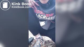 Horny Cougar Takes A Shit And Talks Dirty