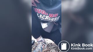 Horny Cougar Takes A Shit And Talks Dirty