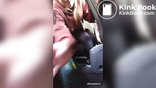 Woman Takes A Huge Dump In Public Taxi