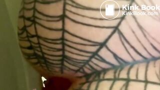 Tatted Milf Shits In Public Bathroom