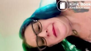 Tatted Milf Shits In Public Bathroom