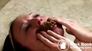 Man Shits in Girls Mouth HD