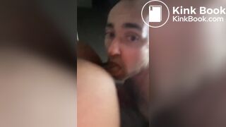 Shit eating from hairless Indonesian asshole