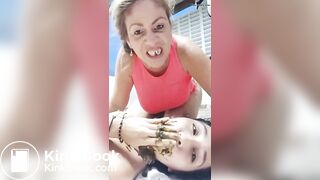 SCAT eating lesbians