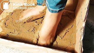 slowmotion gunky nylon asian bitch dog