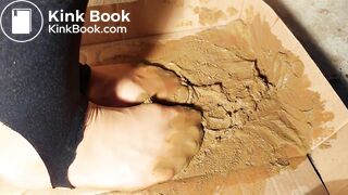 very stinky nylon feet dirty asian