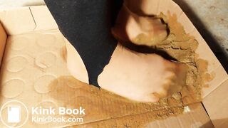 very stinky nylon feet dirty asian