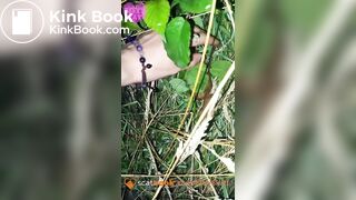 Public outdoor festival shit