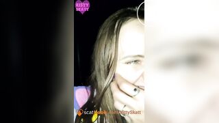 Public outdoor festival shit