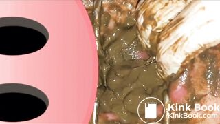 twink pig femboy trans human toilet swallow shit b