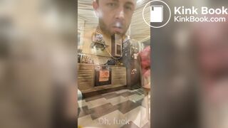 Economic husband poisoned himself to severe indige