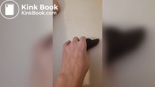 Pooping and jerking off with it