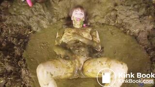 Farmer's Wife in the calf shed - cowshit orgasm