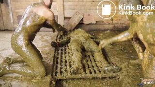 The Manure Rubber Toy - Gay Cowshit Gangbang
