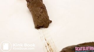 Moaning During Ass-Stretching Shit