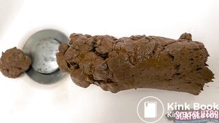 Moaning During Ass-Stretching Shit