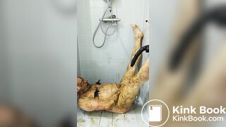 Satan Scat Slave Takes Extreme Enema Scat Session
