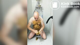 Satan Scat Slave Takes Extreme Enema Scat Session