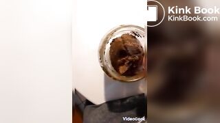 Shit from Mistress and pig