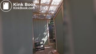 Senior bi guy covered in shit