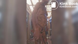 Scat play and sucking shifty dildos