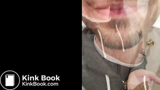 guy shits and eats it, with photos