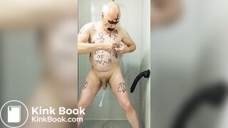 Perverted Satan Scat Slave Takes A Satan Enema Par