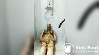 Perverted Satan Scat Slave Takes A Satan Enema Par