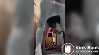 #white #pantyhose #pooping #scatbook #shit