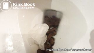 Chick Takes A Massive Poop
