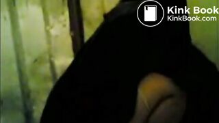 Shitting Hijabi exposed by husband in public