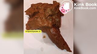 Scat solo male with dirty dildo play. 2024