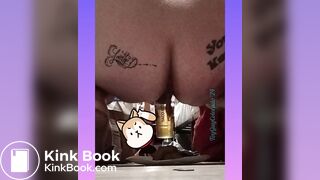 Scat solo male with dirty dildo play. 2024