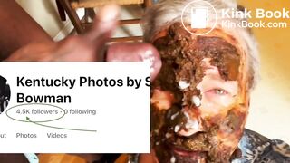 Total human toilet, scat eater for all black men