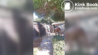 Senior bi guy covered in shit