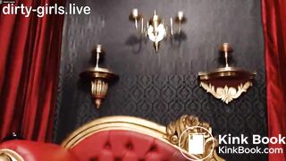Fetish cam slut make puke and poo in bed