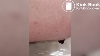 Big shit in sink big ass sound