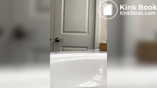 Big shit in sink big ass sound