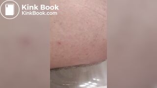 Big shit in sink big ass sound