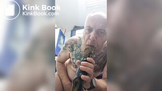 scat dildo blowjob and shit eating